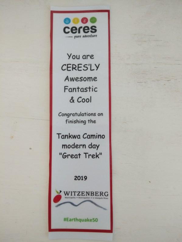 Tankwa Camino bookmark - 16